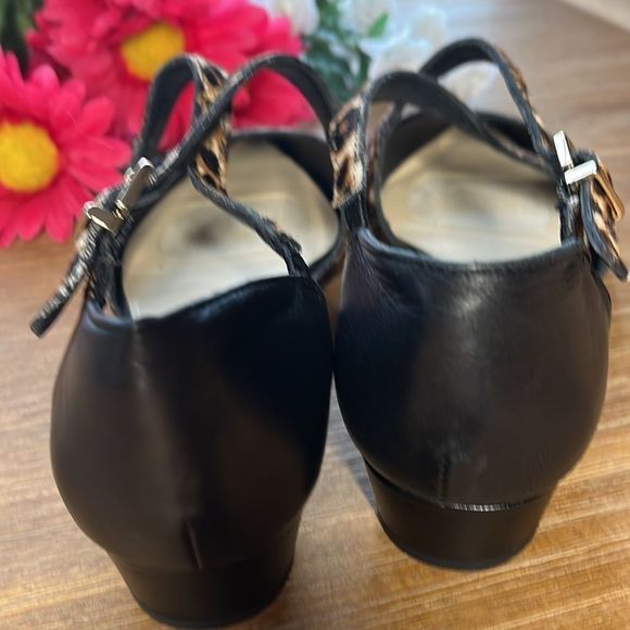 Alex Marie Carena Leopard Haircalf Ballet Flats Size 6.5 - Picture 7 of 11